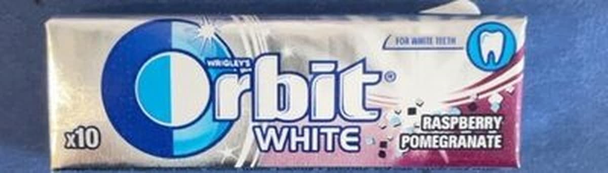 Orbit White Raspberry Pomegranate 10 drażetek 14g