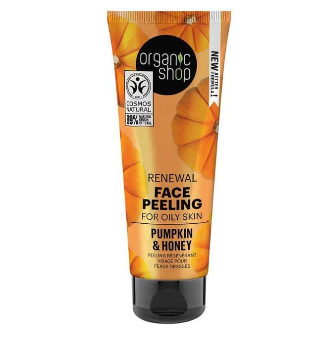 ORGANIK SHOP Peeling Dynia & Miód - Oczyszczanie i Matowienie Skóry Tłustej