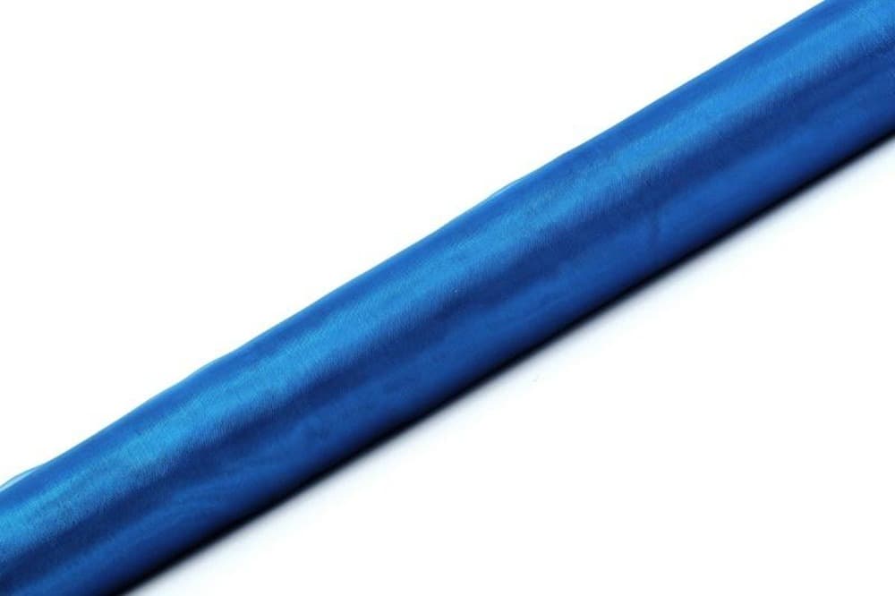 Organza turkusowa gładka 0,36 x 9 metrów