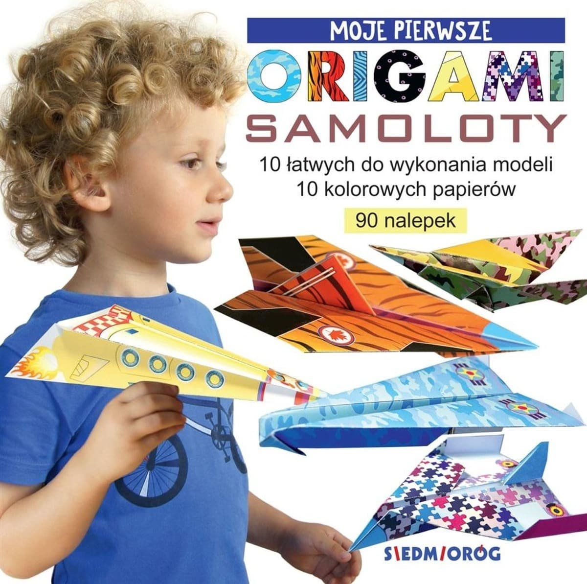 Origami dla dzieci: Samoloty - Marcelina Grabowska-Piątek