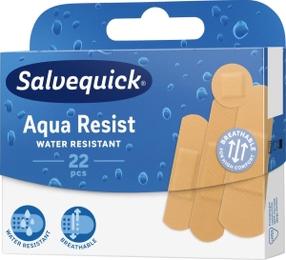 Salvequick Aqua Resist plastry wodoodporne 40 szt.
