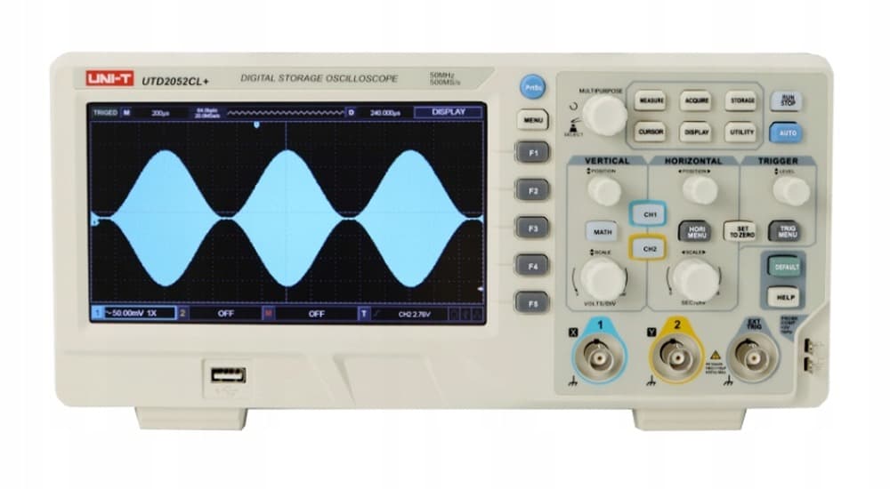 Oscyloskop cyfrowy Uni-T UTD2052CL+ 50MHz