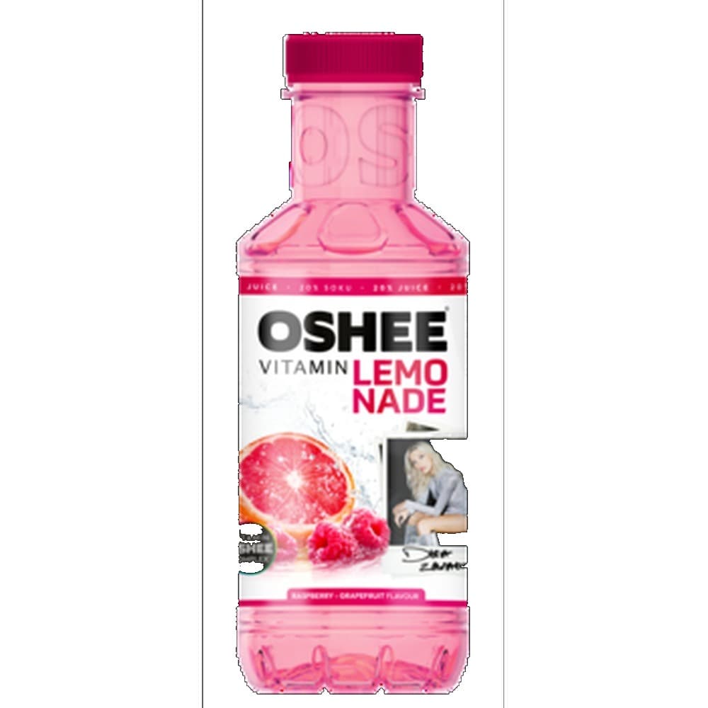 Oshee Vitamin Lemonade Malina-Grejpfrut 555ml KAUCJA