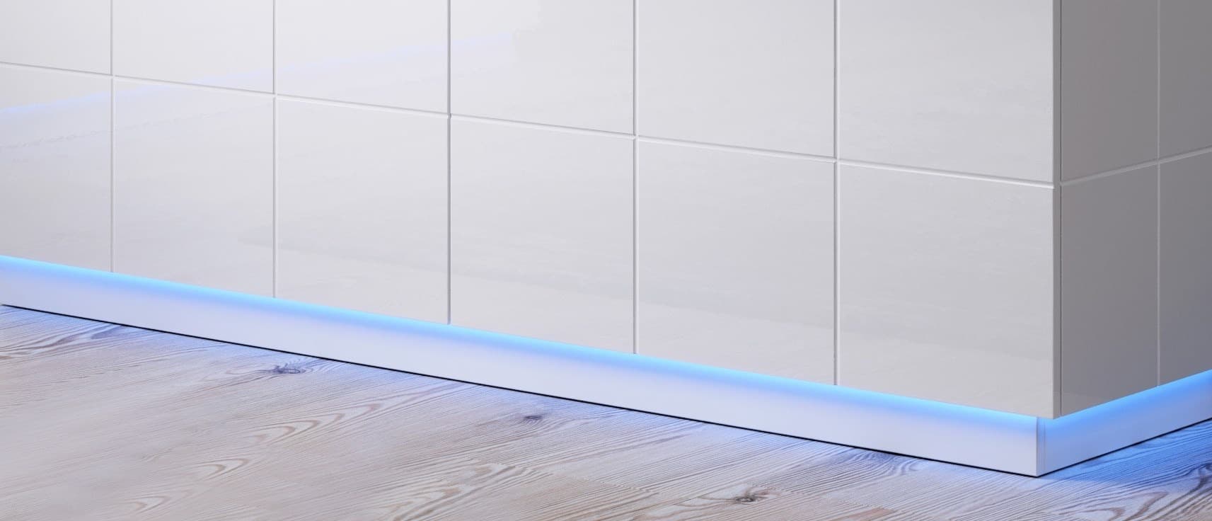 Oświetlenie LED REJA 2D niebieskie 1 sztuka