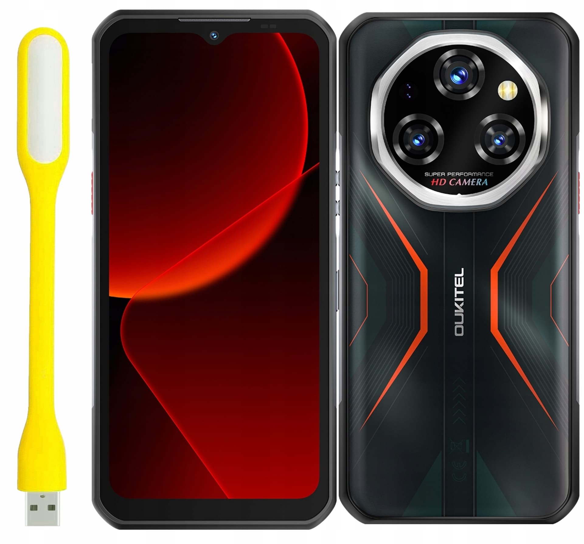 Oukitel WP55 Pro Smartphone 6,6" 16/512GB DS 11000mAh Pomarańczowy