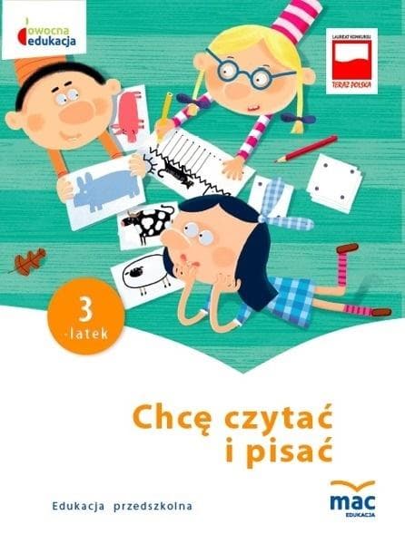 Karty pracy Chcę czytać i pisać dla 3-latków