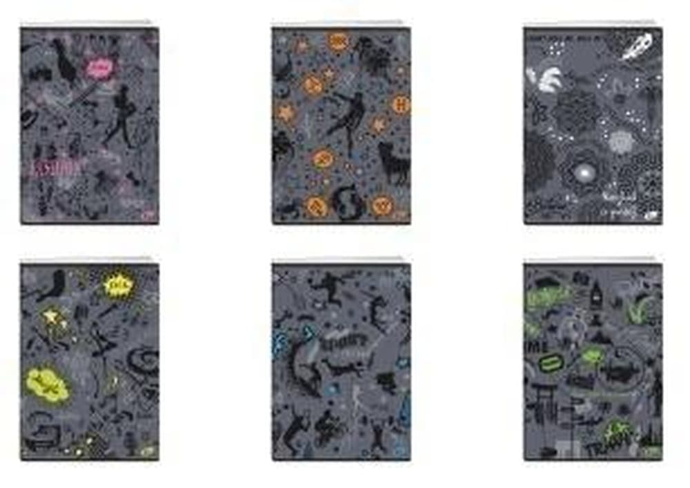 Paczka Zeszyt A4 80K kratka SYMBOLS pakiet 10 sztuk