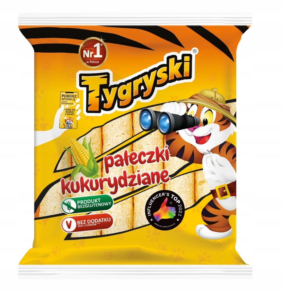 Tygryski Pałeczki kukurydziane 50g