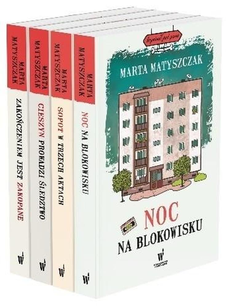 Pakiet: Kryminał pod psem Tomy 9-12 - Marta Matyszczak, powieść kryminalna