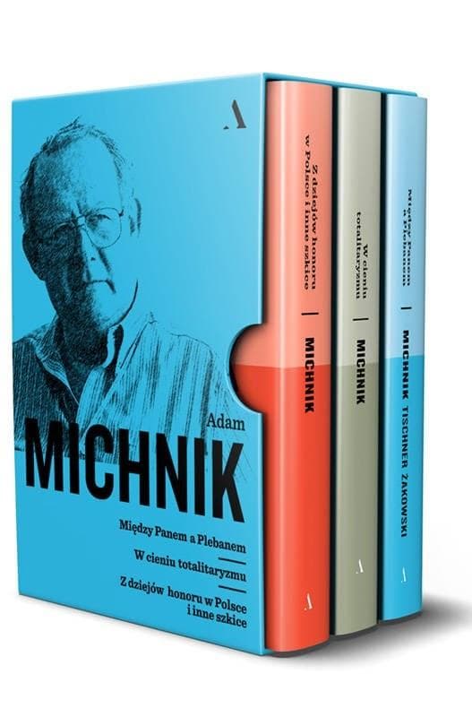 Pakiet książek Adam Michnik - trzy tomy esejów i artykułów
