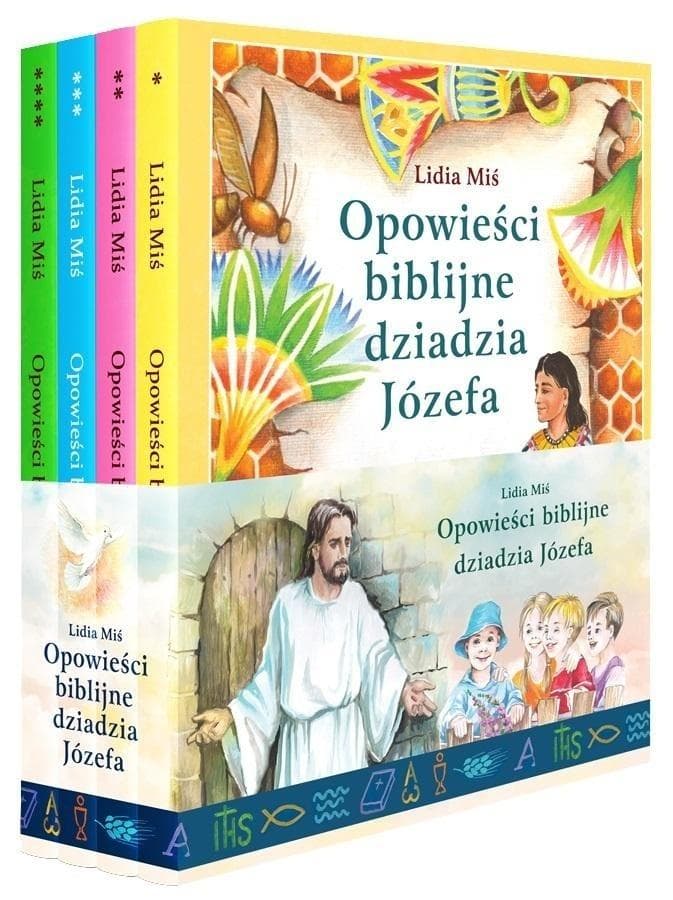 Pakiet Opowieści biblijne dziadzia Józefa Tomy 1-4