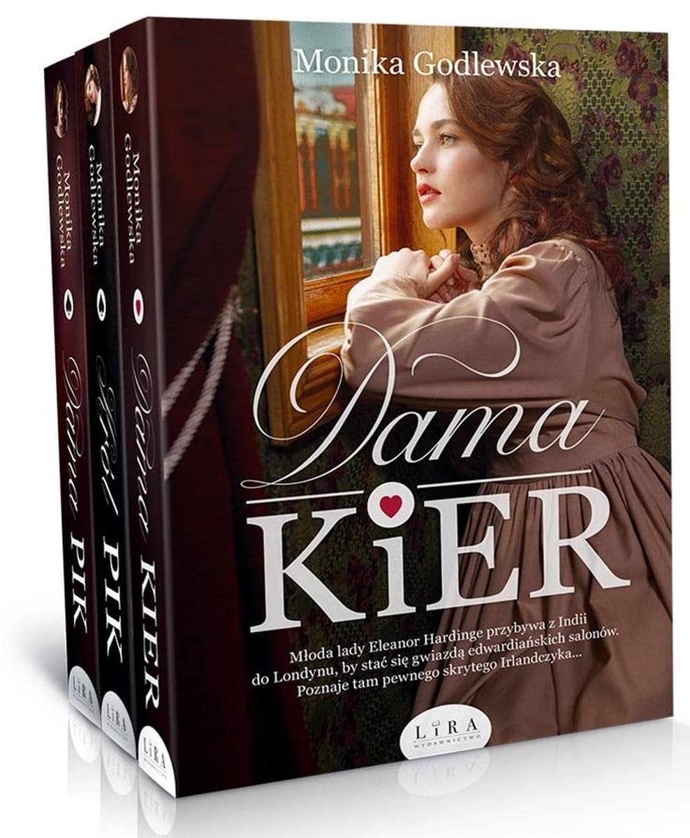 Pakiet powieści: Dama Kier, Król Pik, Dama Pik - Monika Godlewska