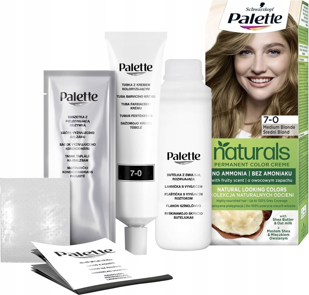 Palette Krem Koloryzujący PNC Średni Blond 7-0 400