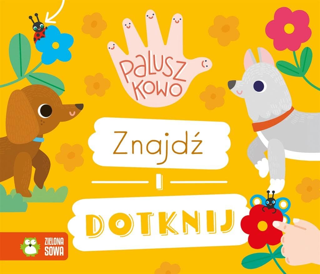 Książeczka interaktywna - Paluszkowe zabawy dla najmłodszych