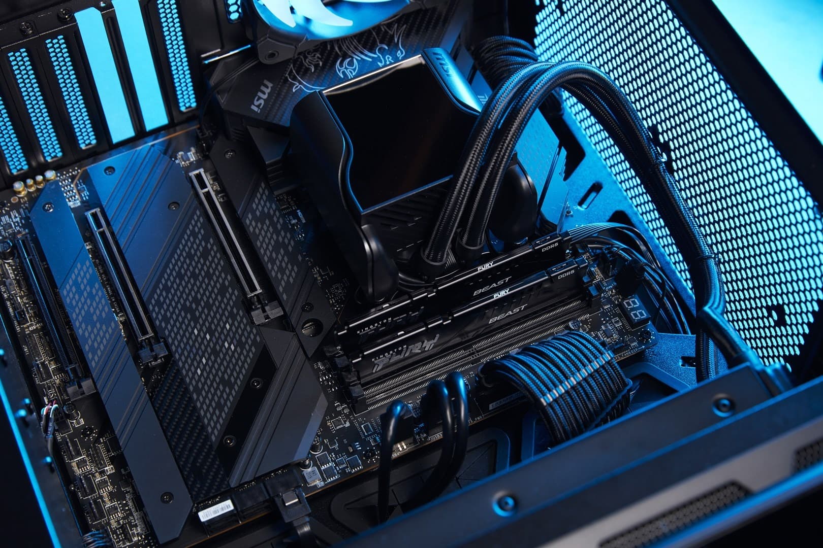 Pamięć RAM Kingston FURY DDR5 64GB 6000MHz CL36 Beast Black EXPO (2x32GB)