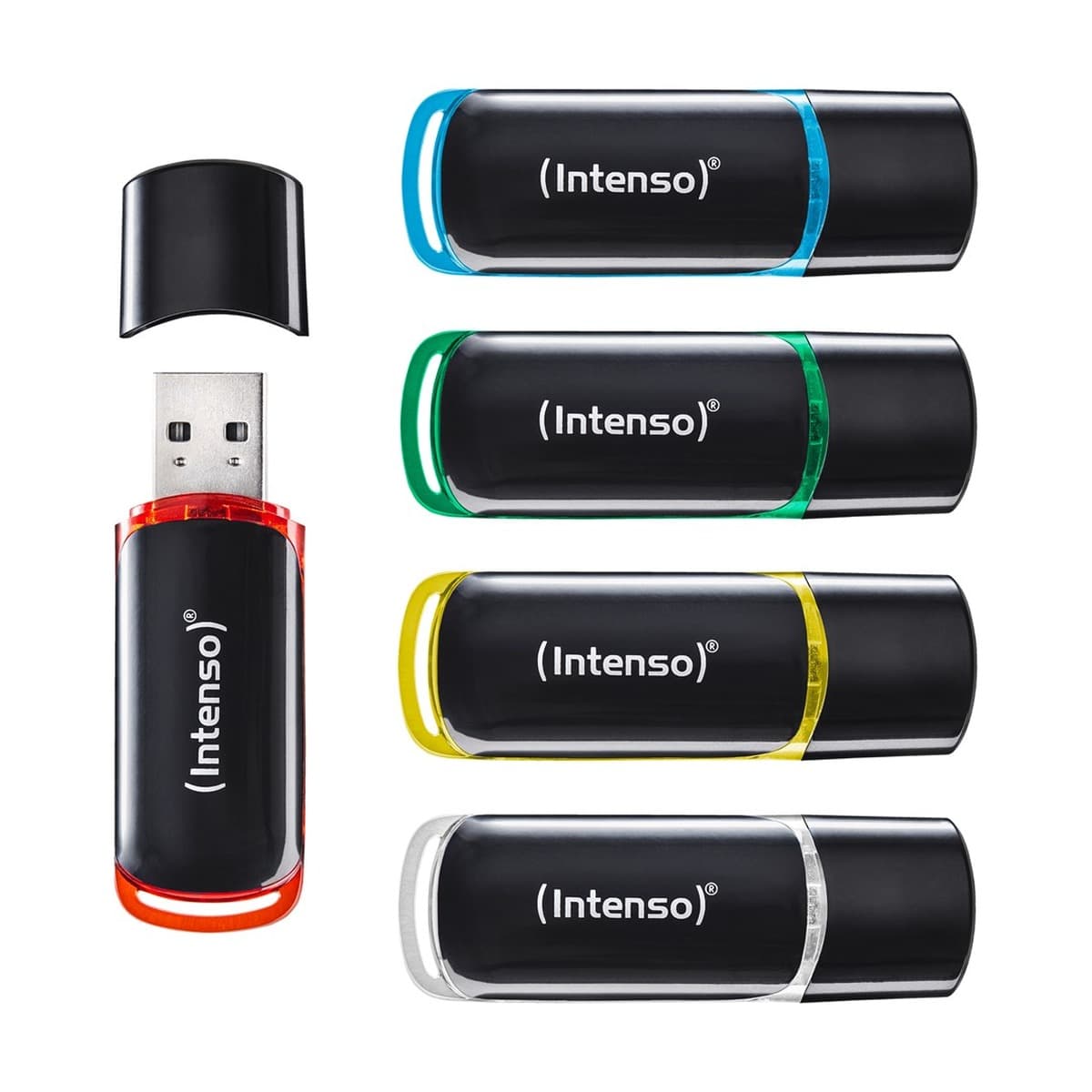 Pamięć USB 64 GB zestaw 5 sztuk USB 2.0 Intenso