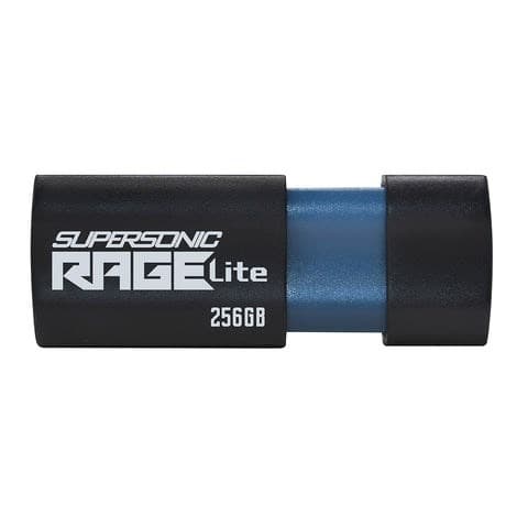 Pamięć USB Patriot Rage Lite 256 GB USB 3.2 Gen 1 czarna