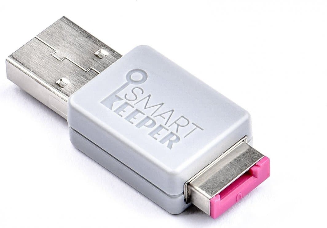 Pamięć USB SmartKeeper Basic "USB Stick" 32GB, zamykana, różowa