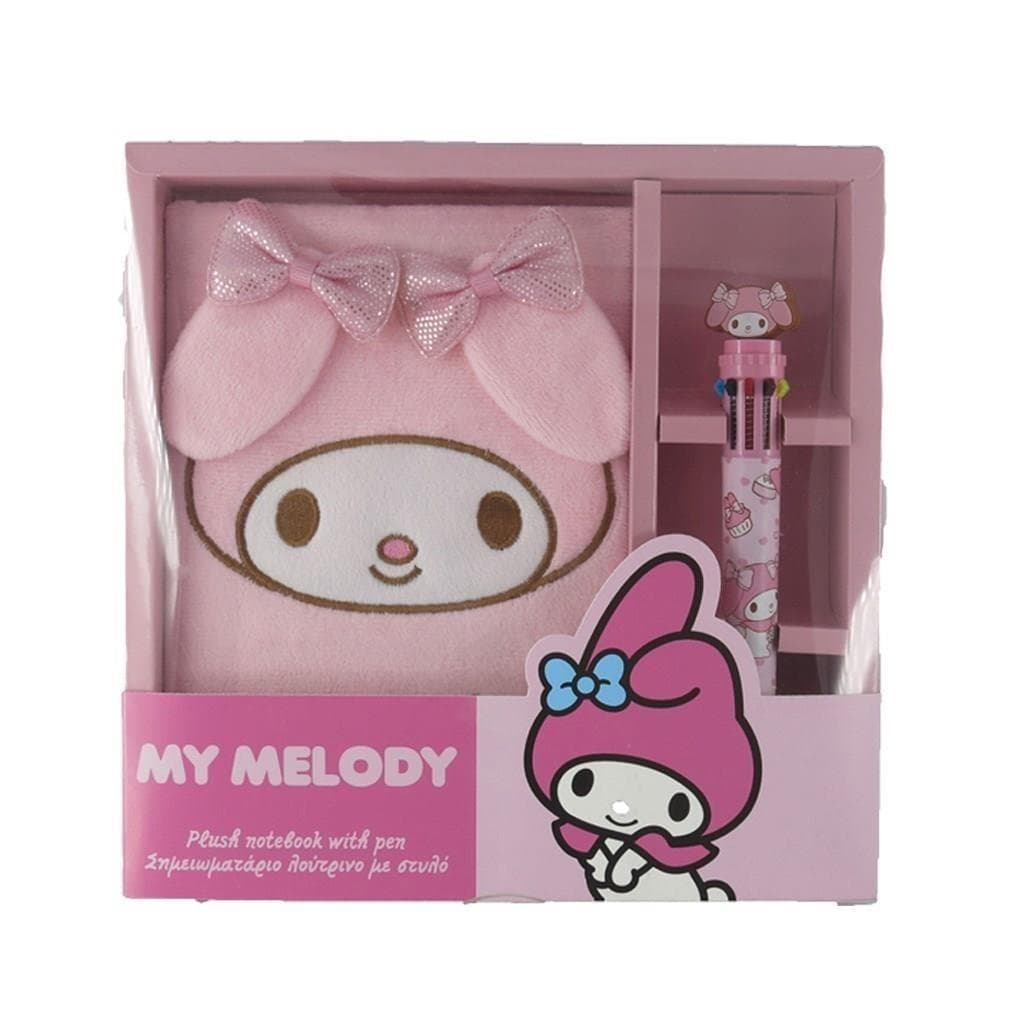Pamiętnik My Melody Pluszowy z Długopisem