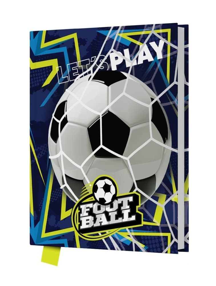 Pamiętnik z kłódką Play Football 80k. 14x18cm