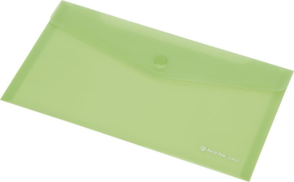 Panta Plast Koperta C4533 DL - przezroczysta, zielona, na dokumenty