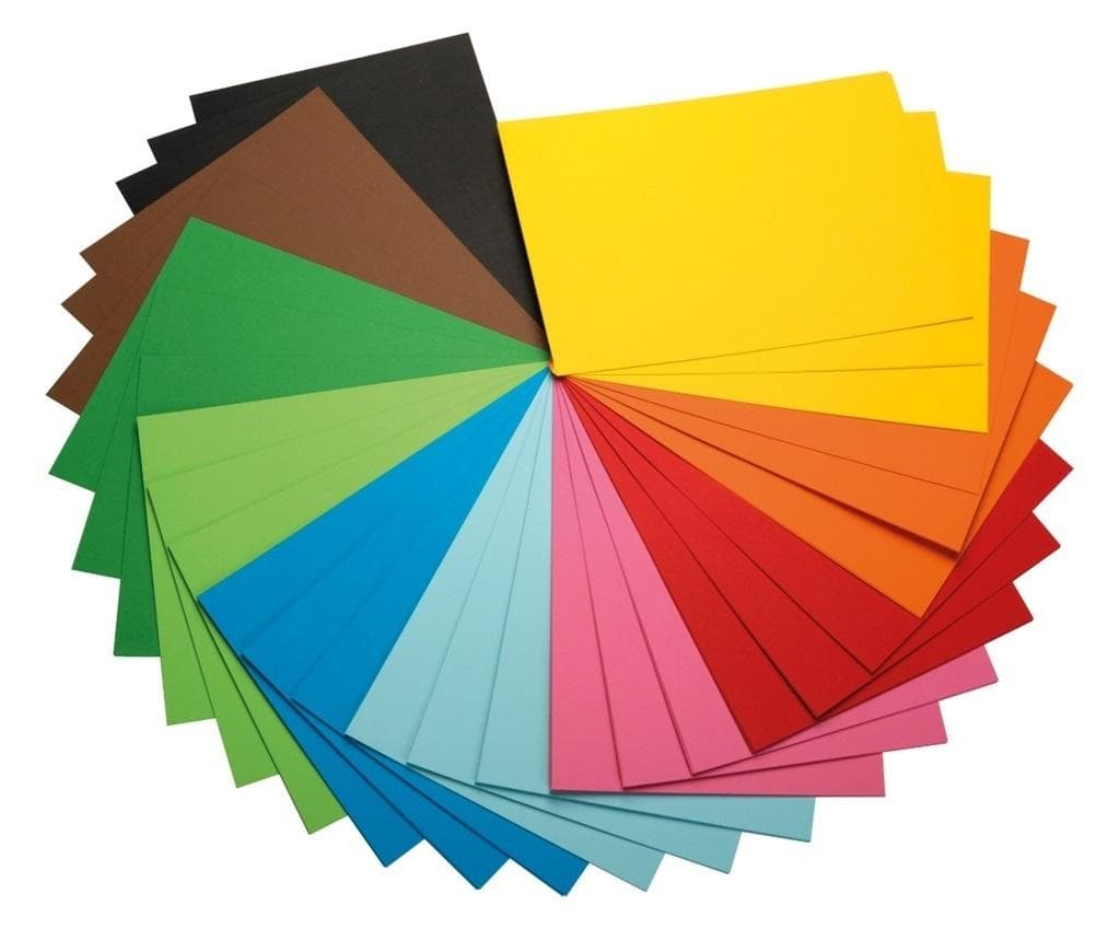 Papier kolorowy A4 170g 100 arkuszy mix kolorów