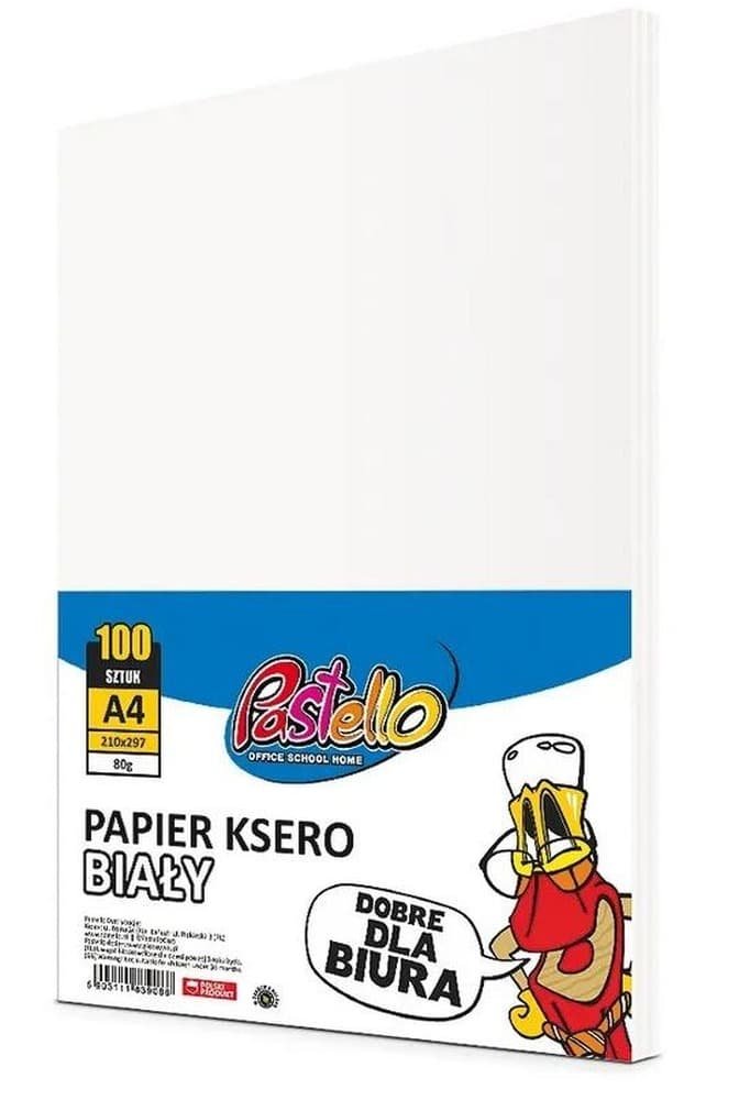 Papier ksero A4 80g biały 100 arkuszy