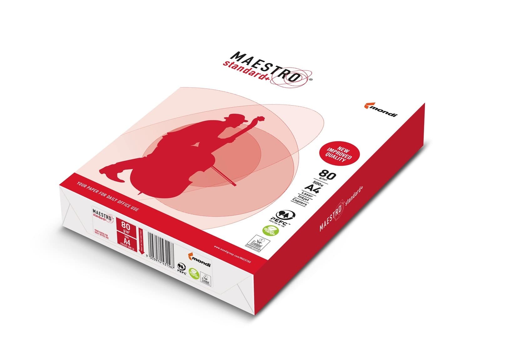 Papier ksero A4 80g/m2 Maestro Standard Plus 500 arkuszy