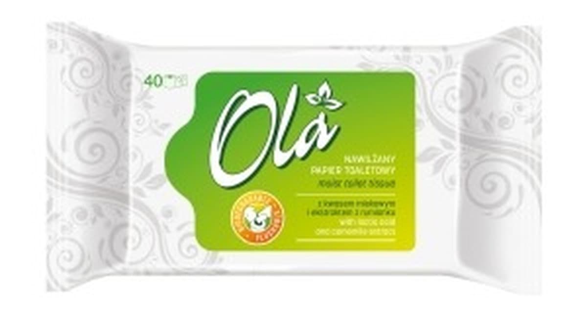 Papier toaletowy nawilżany Ola 40 sztuk