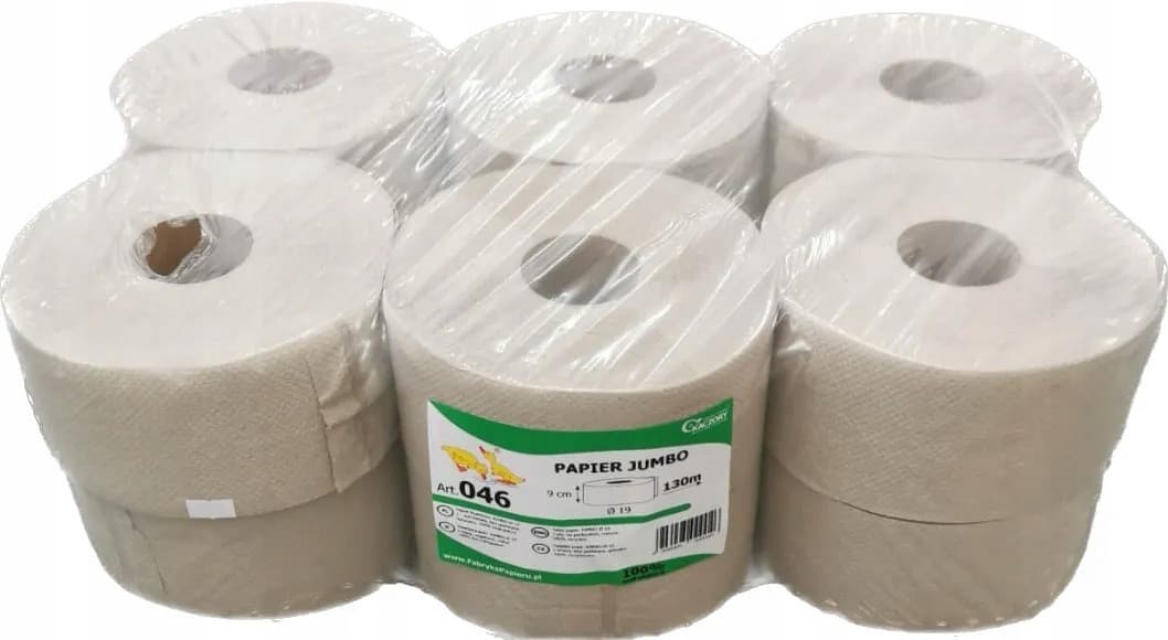 Papier toaletowy szary PAPKOT 34 rolki