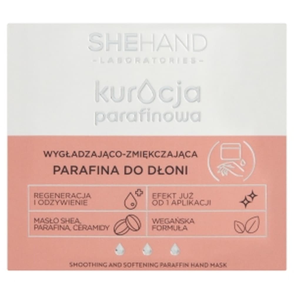 Parafina do rąk Shehand 80g - wygładza i zmiękcza skórę