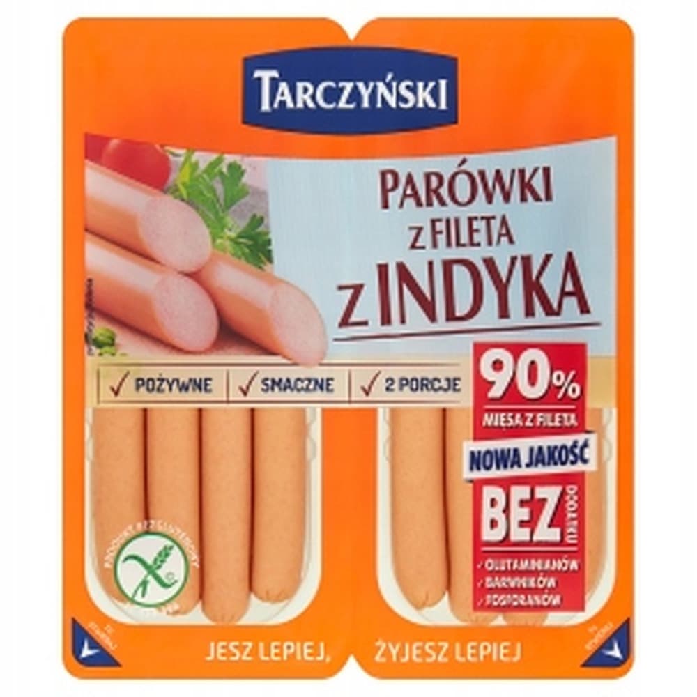 Parówki z Fileta z Indyka 160g Tarczyński