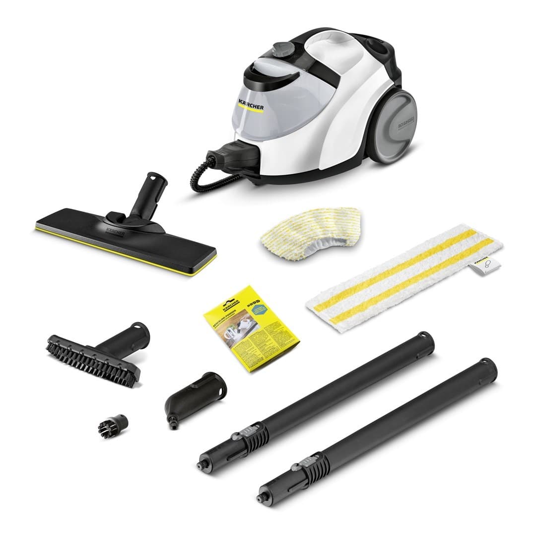 Parownica Kärcher SC 5 EasyFix z możliwością podłączenia żelazka