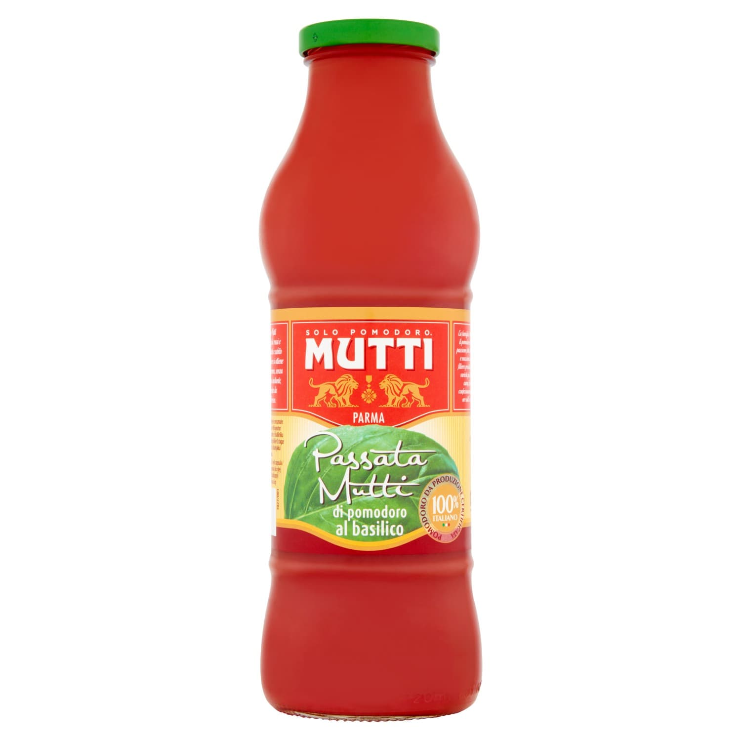 Mutti Passata z bazylią butelka 700 g