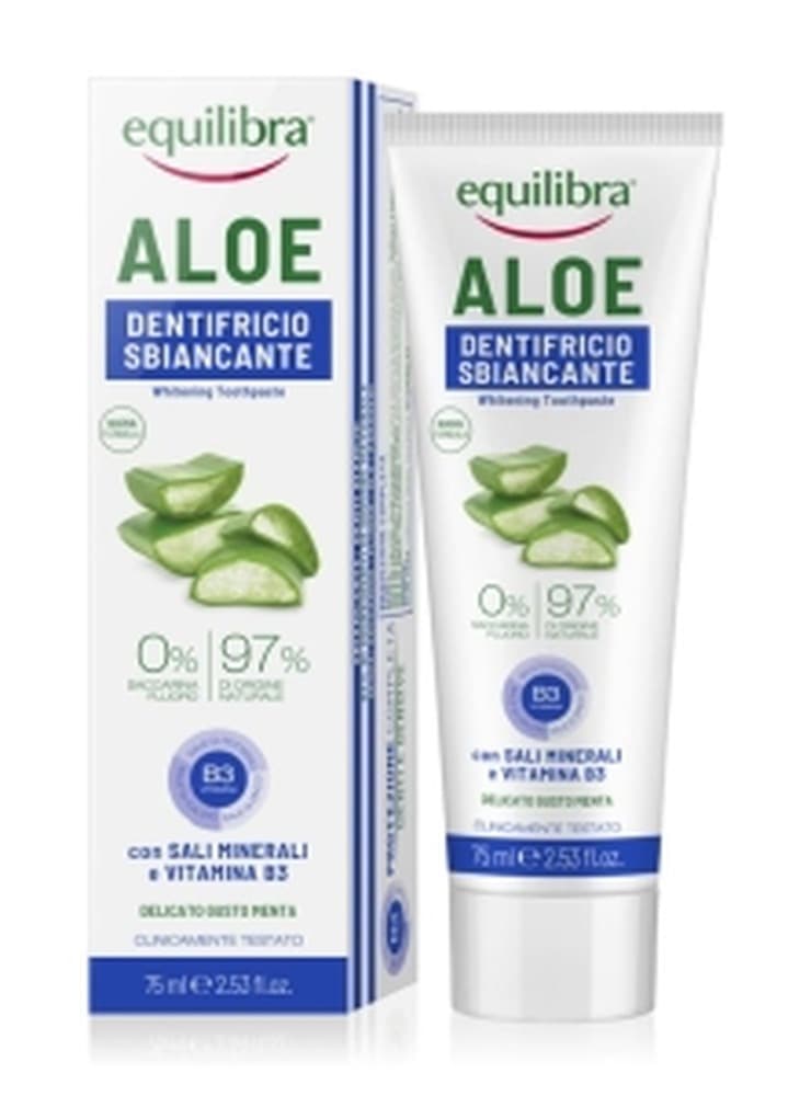 Equilibra Pasta do zębów Aloes Wybielająca 75 ml