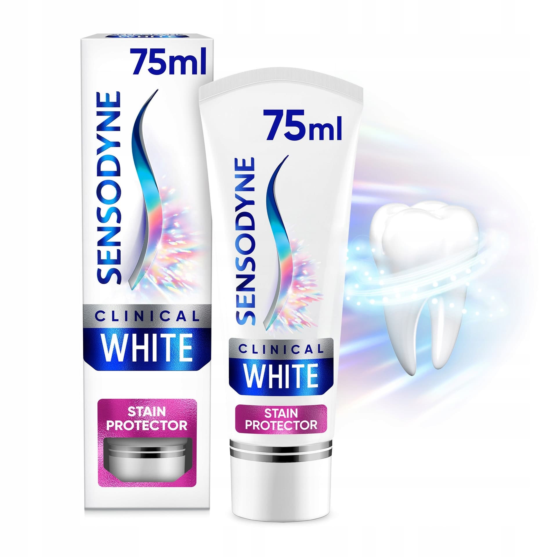 Sensodyne Extra Whitening pasta do zębów wybielająca 2x75 ml