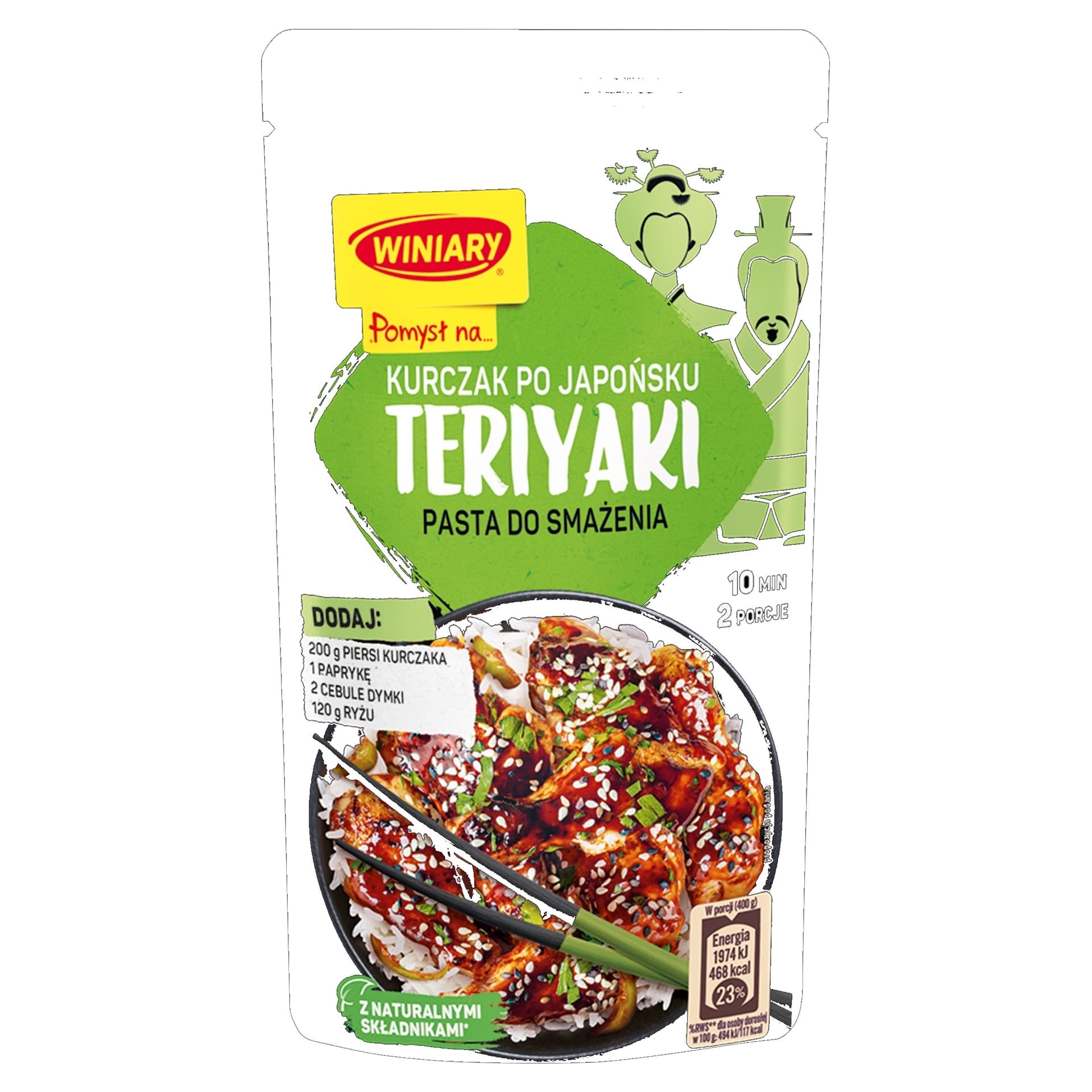 WINIARY Pomysł na... Kurczak po japońsku Teriyaki 65g