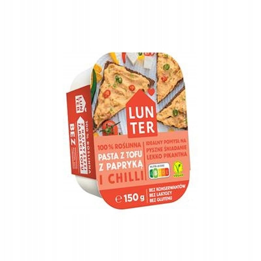 LUNTER pasta z tofu z Papryką i Chilli 150g