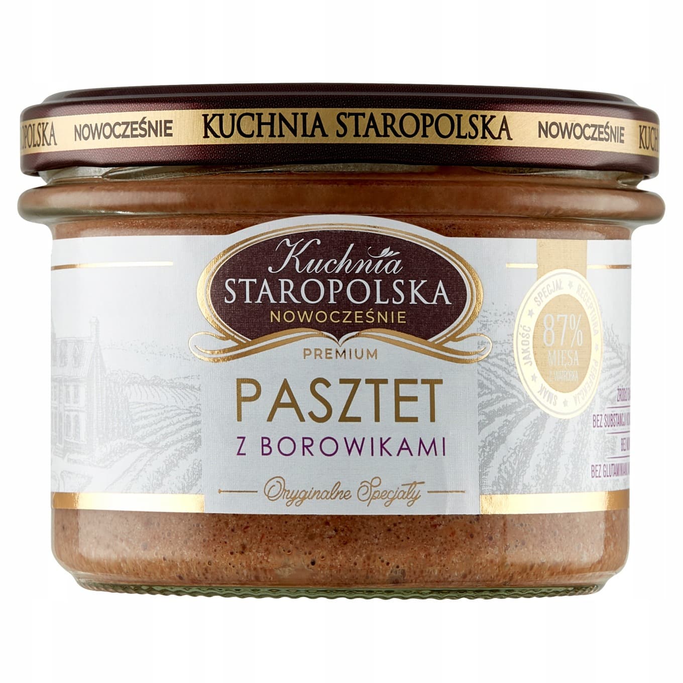 Kuchnia Staropolska Pasztet z borowikami 160 g