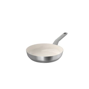 Patelnia ceramiczna 24 cm ze stali nierdzewnej - uniwersalna do smażenia