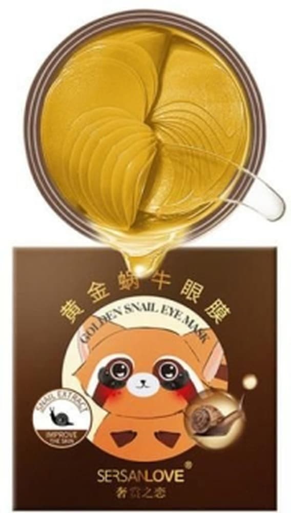 Płatki pod oczy Sersanl Golden Snail A60