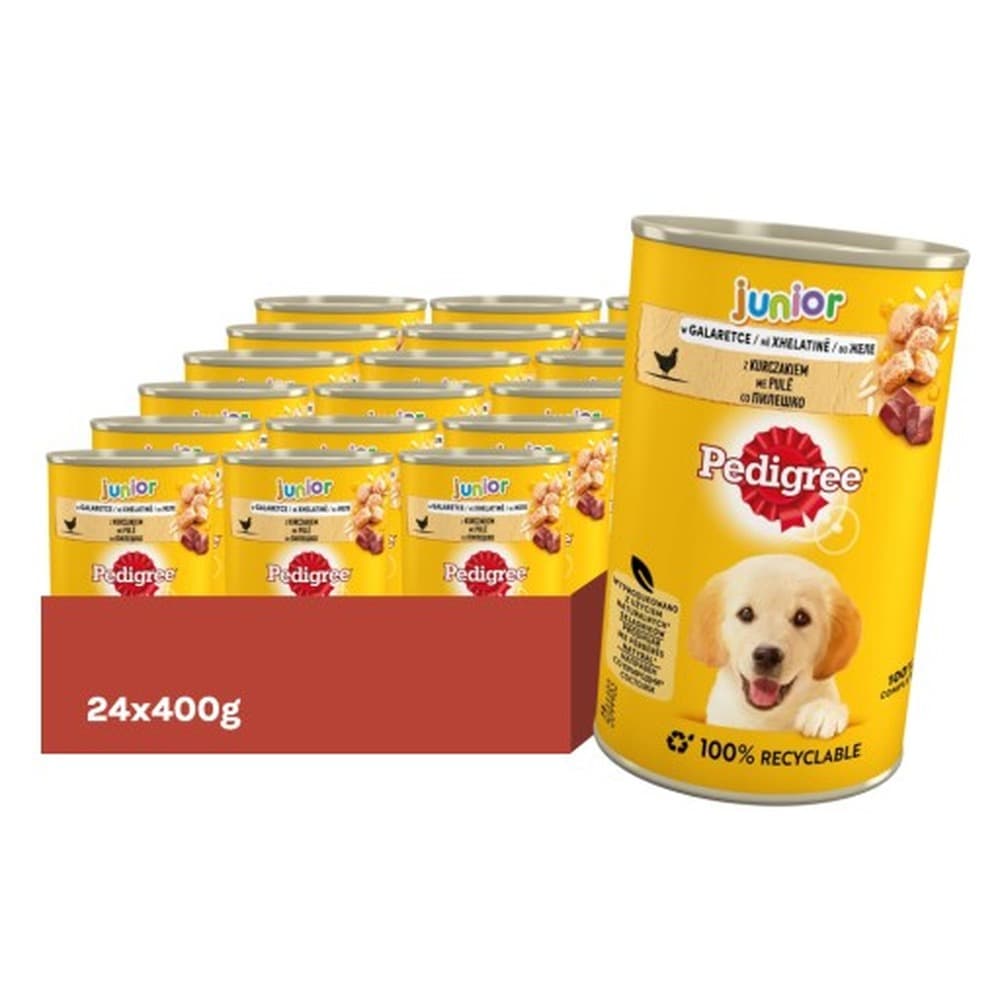 Pedigree junior kurczak 400 g