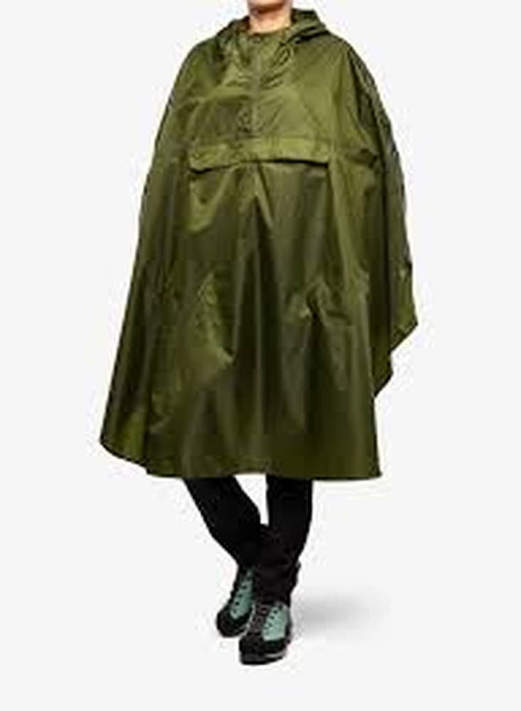 Peleryna turystyczna Trekmates Rove Poncho - moss/moss