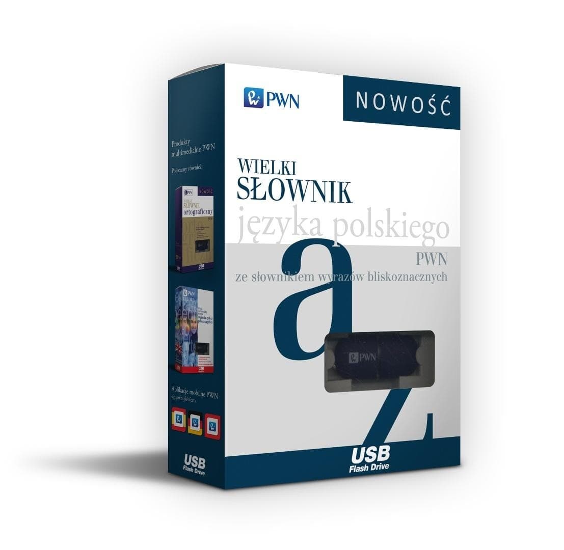Pendrive z Wielkim słownikiem języka polskiego PWN