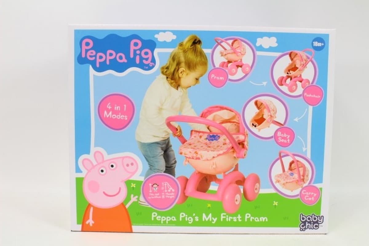 Peppa Pig Mój Pierwszy Wózek zabawka dla dzieci 1424022
