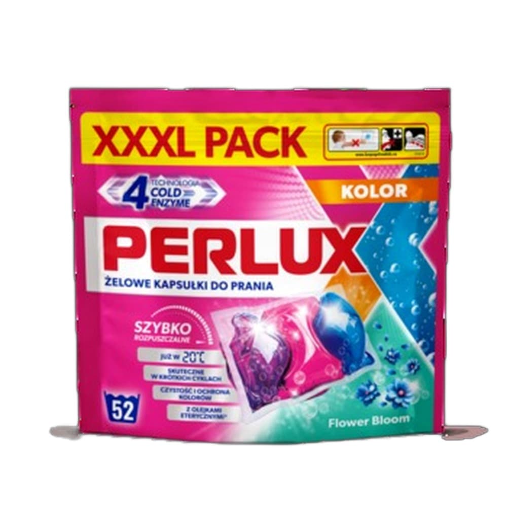 Perlux Żelowe kapsułki do prania color XXXL 52 szt