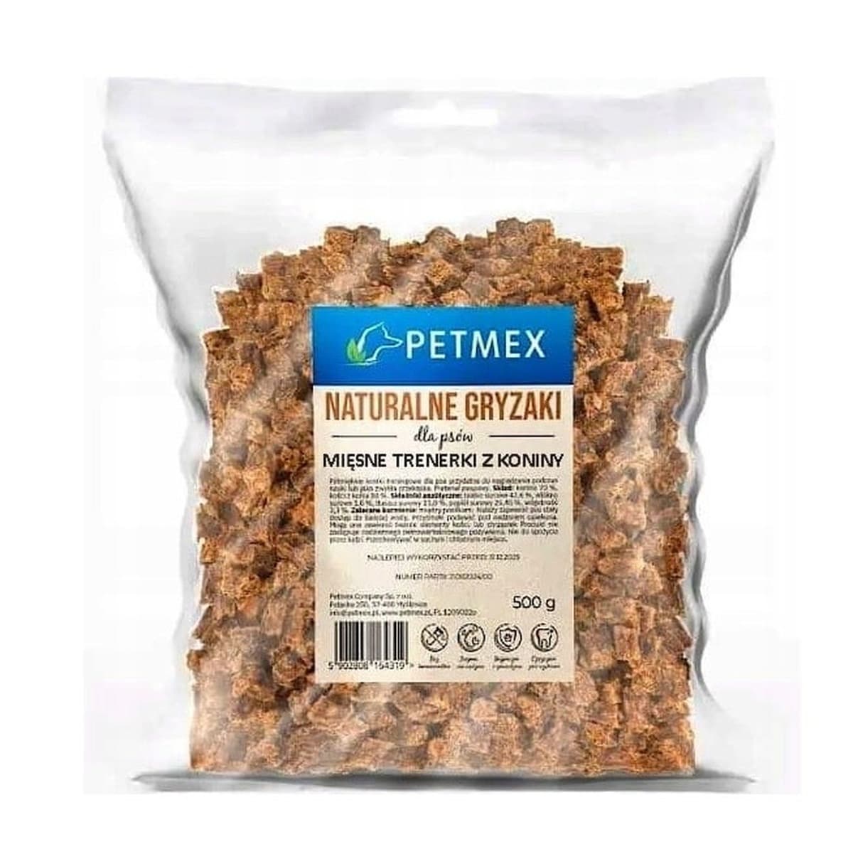 PETMEX Mięsne przysmaki z sarny dla psa, 500g