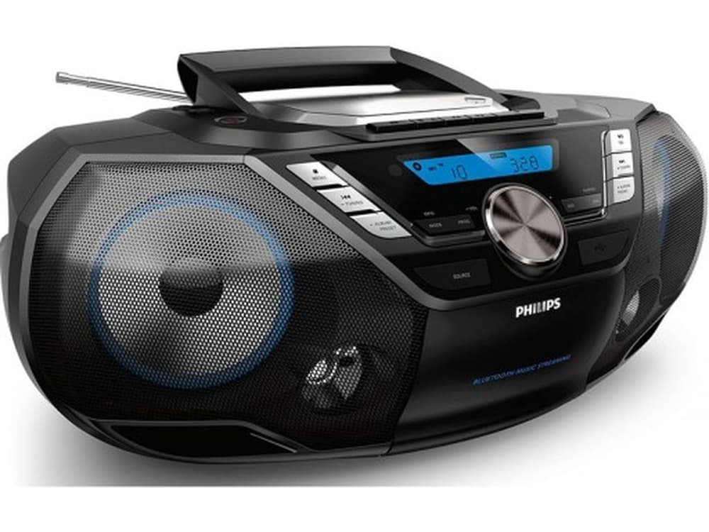 Philips AZB798T/12 Radioodtwarzacz CD Bluetooth DAB+ FM USB Kaseta