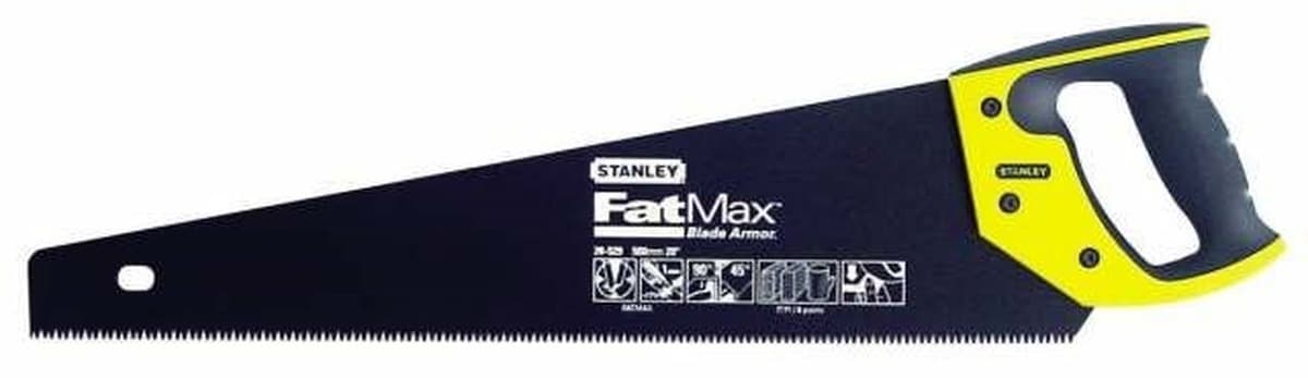 Piła ręczna Stanley 50 cm do drewna czarno-żółta