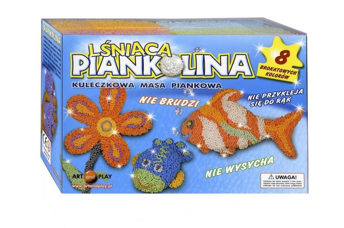 Piankolina brokatowa lśniąca 8 kolorów